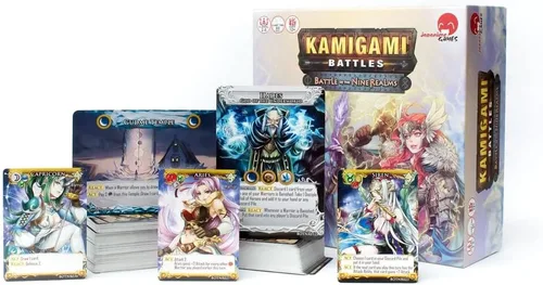 Vista 3 de Japanime Games Batallas Kamigami: Batalla de los Nueve Reinos Elige a tu Dios/Diosa favorita y lucha por tu panteón favorito Juego de cartas