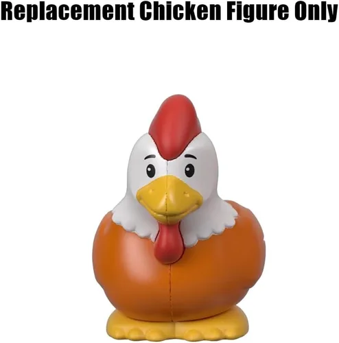 Vista 5 de Pieza de repuesto para el juego Fisher-Price Little People Farm Animal Friends - GFL21 ~ Figura de pollo de repuesto