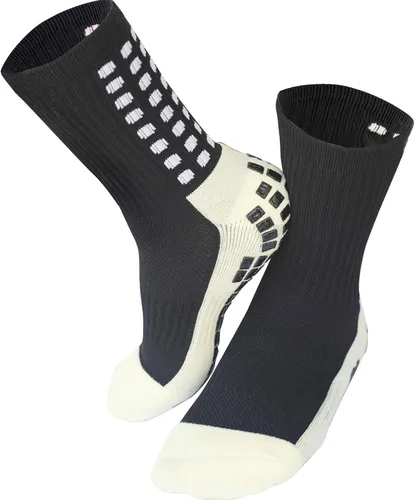 Vista 3 de 2 pares de calcetines deportivos antideslizantes para fútbol baloncesto hockeyfutbol yoga con agarres para adultos tallas de zapatos 6-115 2 pares