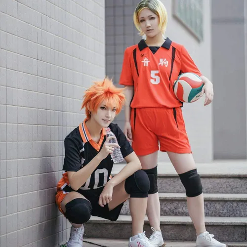 Vista 6 de KINOMOTO Disfraz de uniforme de voleibol de escuela secundaria para cosplay
