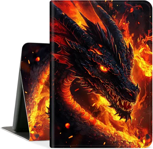 Vista 29 de DEGDFSGR Funda para tablet Amazon Fire HD 10 10 Plus (13ª/11ª generación 2023/2021) con soporte ajustable, apagado y encendido automático