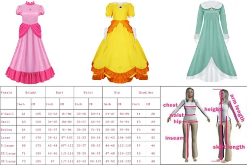 Vista 7 de PAINEOMN Vestido de princesa para mujer, disfraz de princesa de Halloween, cosplay, corona, aretes, guantes, traje de disfraz para adultos