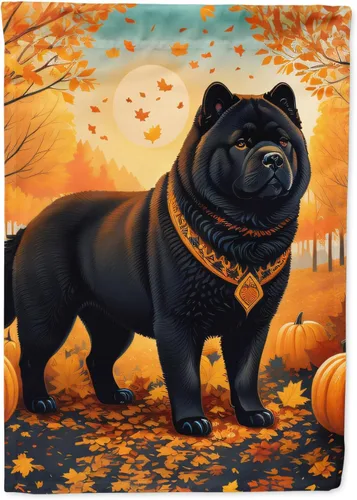 Vista 79 de Caroline's Treasures DAC1001GF Affenpinscher - Bandera decorativa para jardín de otoño, decoración para patio exterior, patio, parterres