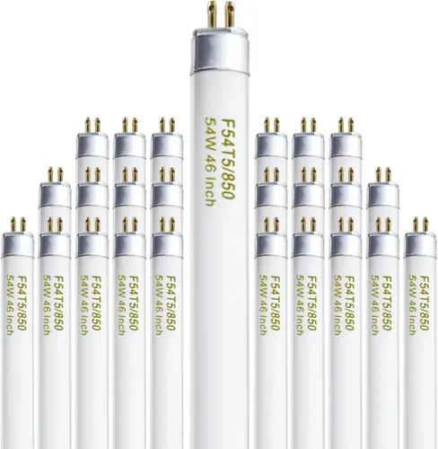 Vista 10 de Bombilla fluorescente F10T5/830, T5, 10 W, 3000 K, 16 pulgadas, paquete