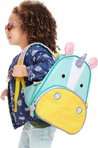 Vista 101 de Skip Hop - Mochila para preescolar, colección Zoo, para niños pequeños de 3 a 4 años, diseño de llama