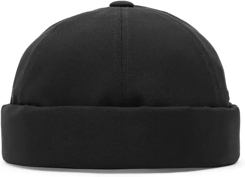 Vista 4 de UNDERCONTROL Gorro de marinero sin borde Leon de pescador sin visera Miki Skull Docker Beanie Trawler Táctico Cap de anillo para hombres y mujeres