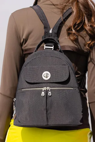 Vista 2 de Baggallini Mochila convertible de Nápoles, Negro, talla única