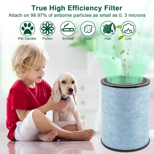 Vista 4 de Paquete de 2 para reemplazo instantáneo de filtro AP300, filtro de carbón verdadero y activado, compatible con AP300 instantáneo, comparado