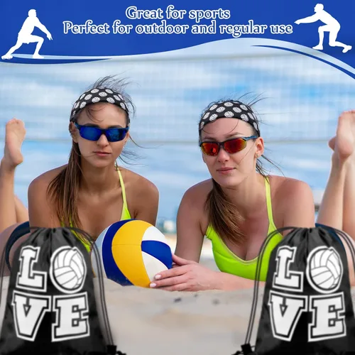 Vista 7 de Yinder 4 piezas de rodillera de voleibol y manga para brazo Accesorios de voleibol Incluye funda para el antebrazo, codera, guardamuñeca