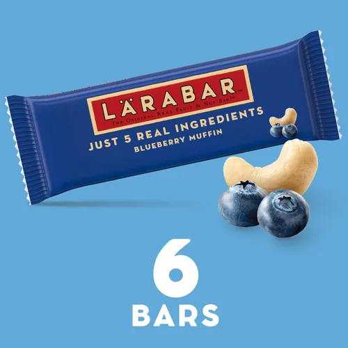Vista 3 de Larabar - Muffin, barras veganas de frutas y nueces sin gluten, 6