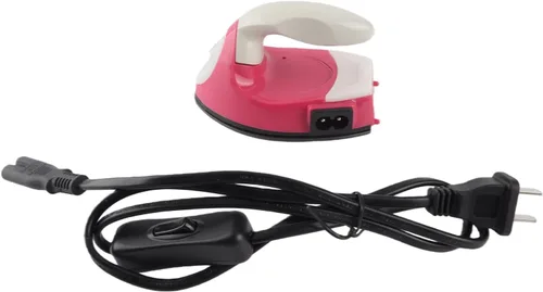 Vista 4 de Práctica mini plancha de vapor para viajes, hogar, hogar, hotel - Plancha de ropa eléctrica