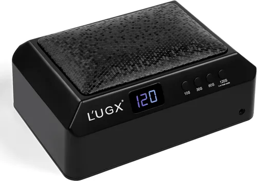 Vista 9 de L'UGX Lámpara Profesional de Curado de Uñas para Secador de Esmalte en Gel 72W Luces LED UV para Uñas con Almohada Reposabrazos y Bandeja Retráctil