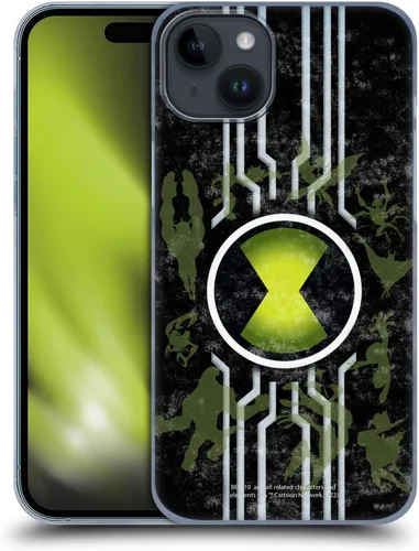 Vista 8 de Head Case Designs Officially Licensed Ben 10: Alien Force Ben's Jacket Graphics Hard Back Case Compatible with Apple iPhone 15 Plus