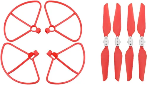 Vista 13 de SEized 4/8pcs Quick-Release Foldable Propellers for FIMI X8 SE 2020 Props Blades Quadcopter Replacement Drone Accessories Spare Parts
