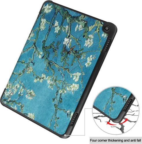 Vista 9 de Funda para Amazon Kindle Fire HD 8 y Fire HD 8 Plus (12ª/10ª generación, versión 2024/2022/2020) de 8 pulgadas, UUcovers con soporte triple