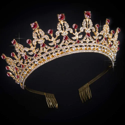 Vista 11 de COCIDE Tiaras negras y coronas para mujer, corona de reina tiara de princesa para niñas, diamantes de imitación, fiesta, damas de honor, boda