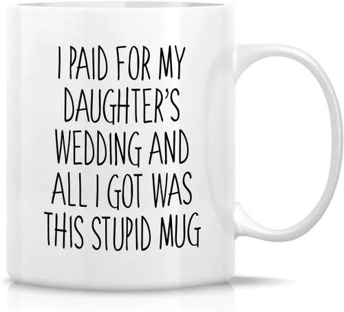 Vista 23 de Retreez - Taza divertida con texto en inglés "No. 1 Dad", 325 ml, tazas de cerámica, mensajes divertidos, sarcásticos, motivacionales, regalos