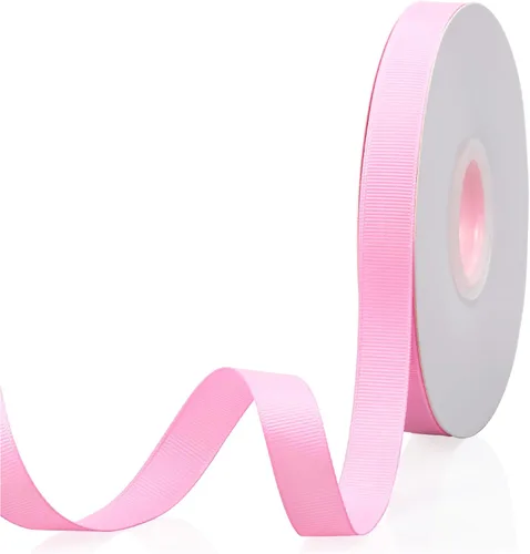 Vista 81 de Cinta de grogrén de doble cara de color liso azul bebé de 1-1/2 pulgadas x 50 yardas para envolver regalos, bodas, fiestas, manualidades, lazos