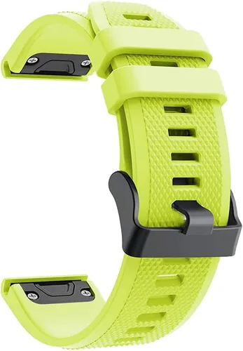 Vista 10 de REYDA Correa de silicona compatible con Garmin Fenix 8 Pro/8/E 1.850 in, 0.866 in, correa de reloj de ajuste rápido, suave y transpirable, pulsera
