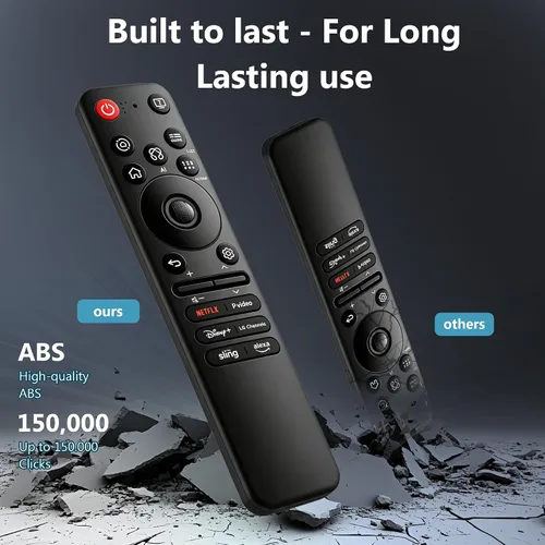 Vista 9 de Universal for LG Smart TV Remote,Replacement Magic Remote Control AN-MR25GA for 2018 to 2025 LG WebOS TV,Compatible