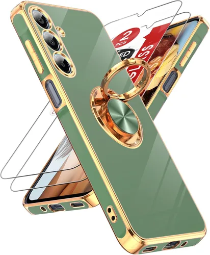 Vista 86 de LeYi Funda para iPhone XR: con Protector de Pantalla de Vidrio Templado [Paquete de 2] Soporte de Anillo Giratorio de 360°, Soporte Magnético