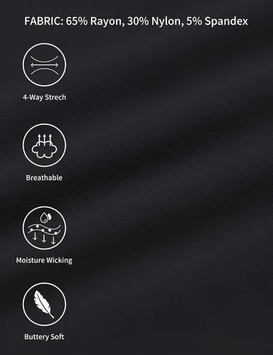 Vista 5 de AFITNE Pantalones de yoga para mujer de 27"29"31"33", pantalones de trabajo elásticos de pierna recta, pantalones casuales de negocios y oficina