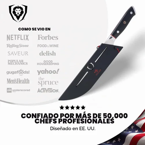 Vista 6 de Dalstrong - Cuchillo para barbacoa Pitmaster de 8 pulgadas, acero japonés