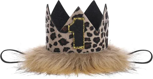 Vista 6 de IMEKIS Toddler Baby Girl 1st Birthday Outfit Tulle Romper Princess Tutu Dress Crown Headband Cake Smash Photo Shoot Clothes