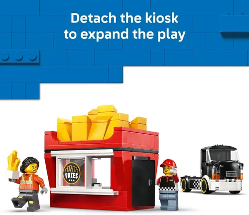 Vista 3 de LEGO City Fries Food Truck 60488