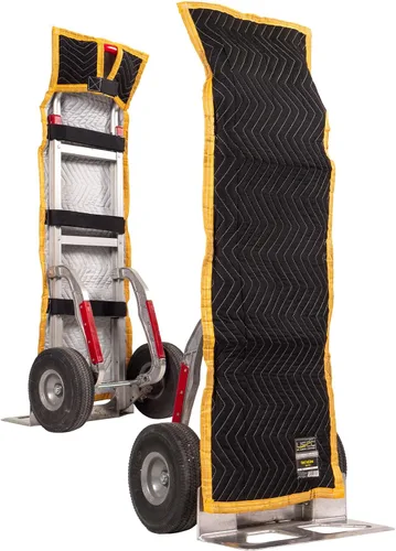 Vista 10 de US Cargo Control - Funda acolchada para camión de mano, 50 x 16 pulgadas, almohadilla superior redondeada con correas de gancho y bucle, Parte