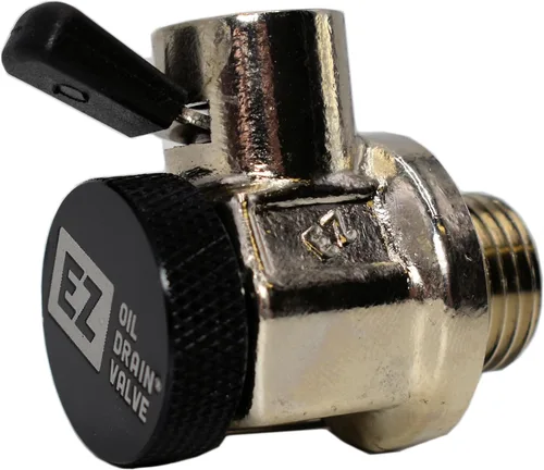 Vista 3 de E Z Válvula de drenaje de aceite DC-001 Tapón de polvo de metal roscado para válvulas automotrices - (serie 100)