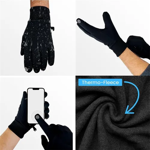 Vista 7 de KDGENG ARCTICZ - Premium Thermo Gloves, Arcticz Waterproof Windproof Thermal Gloves, Winter Non-Slip Touch Screen Gloves