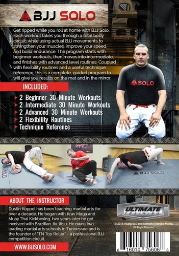 Vista 3 de BJJ solo La Mejor BJJ programa de entrenamiento (3DVD Set)