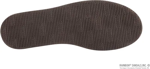 Vista 5 de Rainbow Sandals Zapato Mocca de cuero fresado de una sola capa para mujer, Arco iris