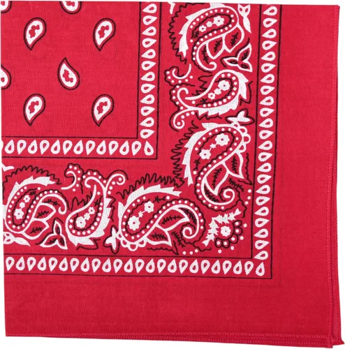 Vista 18 de Motique Accessories Bandana de algodón de 22 pulgadas con estampado cachemira