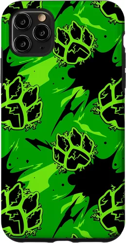Vista 13 de Miraculous Ladybug - Carcasa para iPhone 17 con patas y salpicaduras de gato negro