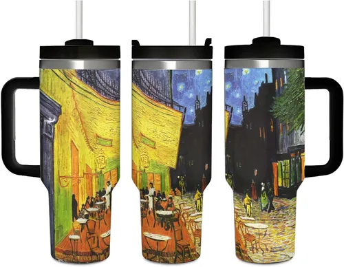 Vista 10 de 250 Years American Flag - Vaso aislado de acero inoxidable de 40 onzas (40.6 fl oz), taza de café patriótica con tapa a prueba de salpicaduras