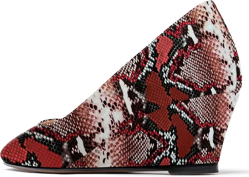 Vista 7 de WAYDERNS Zapatos de tacón bajo con cuña de tacón bajo para mujer de 2 pulgadas