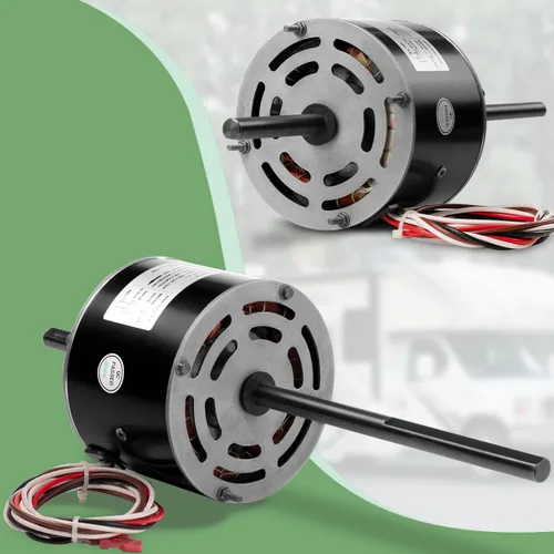 Vista 7 de HHQ Motor de aire acondicionado RV con condensador, reemplazo directo para motor de ventilador de CA Coleman Mach RV, reemplaza a Fasco D1092, 1/3