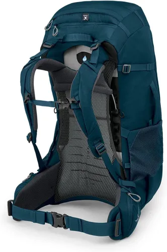 Vista 6 de Osprey Fairview Trek 50L Mochila de viaje para mujer, color azul jungla nocturna