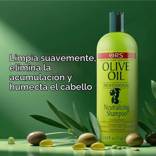 Vista 5 de ORS Champú neutralizante profesional de aceite de oliva 33.8 onzas (1)