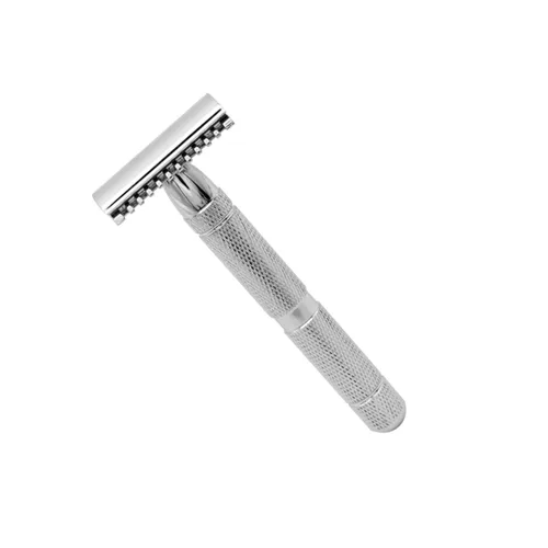 Vista 2 de FOMIYES 2pcs Razor Blade Safety Razor para Hombres Acero Inoxidable Suave Afeitado Experiencia