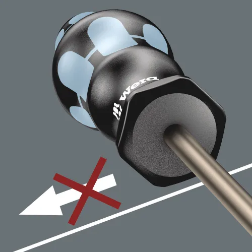 Vista 12 de Wera 05032030001 Kraftform - Destornillador Pozidriv inoxidable 3355 PZ, punta láser, cabeza PZ 0, longitud de hoja de 2-3/8 pulgadas