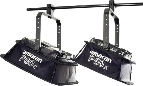 Vista 7 de Soporte de yugo de aluminio para Amaran P60c y P60x