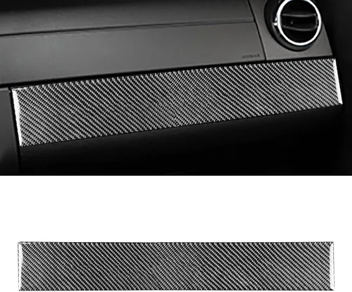Vista 15 de NVCNX Recorte de fibra de carbono real para accesorios interiores Ford Panel de CA