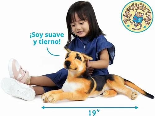 Vista 2 de TigerHart Hero El Pastor Alemán - Perro de Peluche de 19 Pulgadas de Felpa