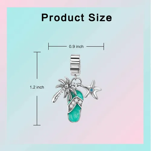 Vista 259 de LUXILLA Abalorio de plata de ley 925 para madre, hija, abuela, para familia, amor, madre, hija, abuela, para pulseras, collares, dijes, abalorios