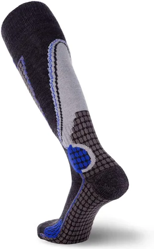 Vista 2 de Pure Athlete High Performance Wool Ski Socks - Thermal Warm Merino Wool OTC Sock, Men Women