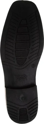 Vista 6 de Josmo Zapatos de vestir para niños Zapatos formales clásicos Oxford con cordones Negro marrón blanco (niño pequeño-niño grande)