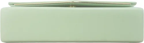 Vista 8 de Bolso de noche para mujer, de cuero vegano, bolso de mano clásico elegante